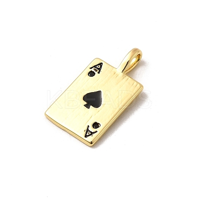 Rack Plating Brass Pendants X1-KK-A268-01G-02-1