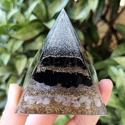 Orgonite Pyramid Resin Energy Generators PW-WG899BD-01-1