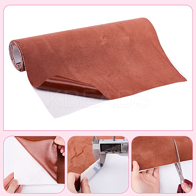 Suede Fabric for Car Interior Decoration Modified Furniture Decorationm AJEW-WH0561-91C-1