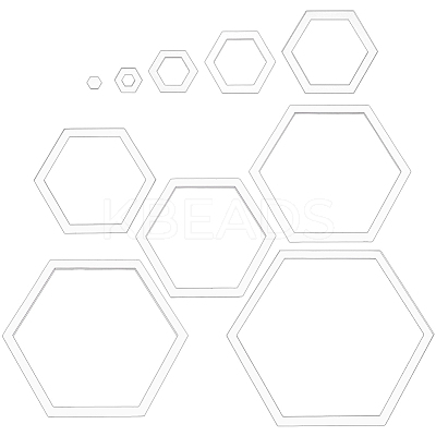 Acrylic Quilting Templates DIY-BC0014-01B-1