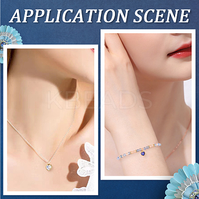 18Pcs 9 Colors 304 Stainless Steel with Rhinestone Pendants STAS-BBC0007-01-1