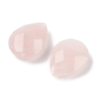 Natural Rose Quartz Cabochons G-C146-05L-1