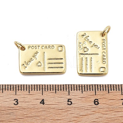 Brass Pendants X-KK-Q006-08G-1