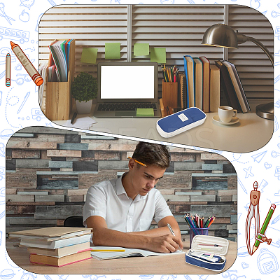 1Pc Canvas Pen Bag for Student FIND-GF0008-05D-1