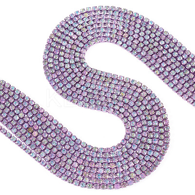 4.8 Yards Iron Rhinestone Cup Chains CH-TA0001-10C-1