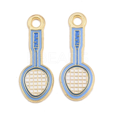 Alloy Enamel Pendants FIND-I065-01C-G-1