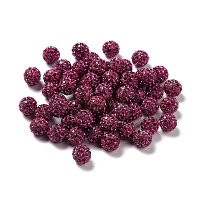 Pave Disco Ball Beads RB-A130-10mm-16-1
