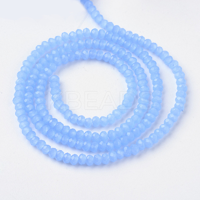 Imitation Jade Glass Beads Strands X-GLAA-R135-2mm-38-1