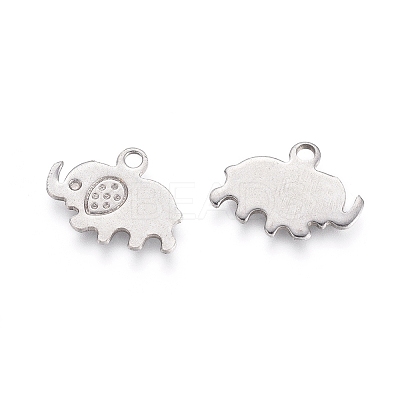 Tarnish Resistant 304 Stainless Steel Charms STAS-I123-07P-1