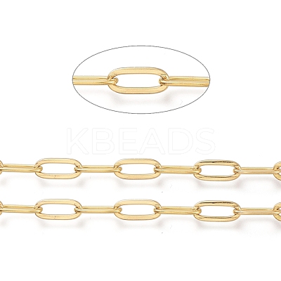 3.28 Feet Ion Plating(IP) 304 Stainless Steel Cable Chains X-CHS-M002-01G-1