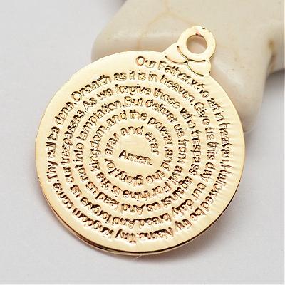Brass Pendants KK-P068-04-1