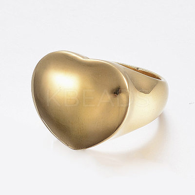 Ion Plating(IP) 304 Stainless Steel Wide Band Finger Rings RJEW-H125-42G-16mm-1