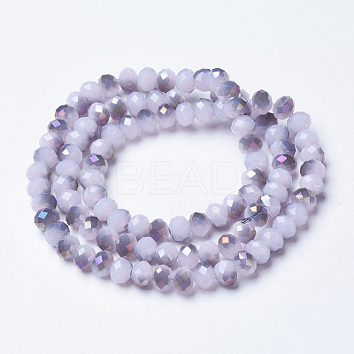 Electroplate Glass Beads Strands LS-EGLA-A034-J4mm-F01-1