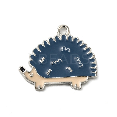 Winter Theme Alloy Enamel Pendants ENAM-M002-04K-P-1
