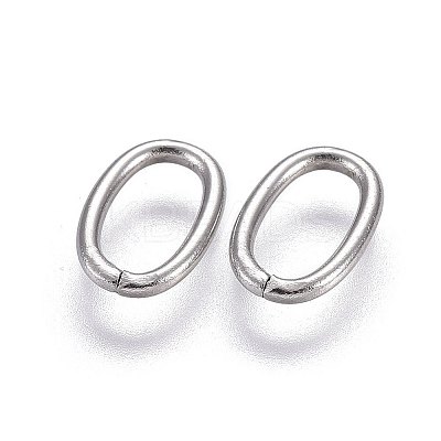 Tarnish Resistant 304 Stainless Steel Open Jump Rings X-STAS-L221-18P-1