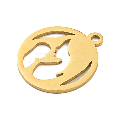 Mother's Day 201 Stainless Steel Pendants STAS-M015-26G-1