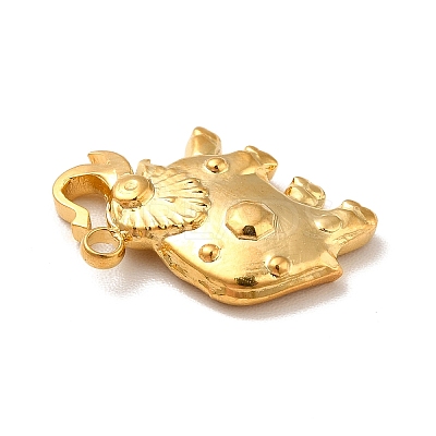 Ion Plating(IP) 304 Stainless Steel Pendants STAS-P312-02G-1