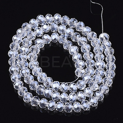 Electroplate Glass Beads Strands EGLA-A034-T2mm-A08-1