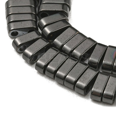 Electroplated Non-magnetic Synthetic Hematite Beads Strands G-C106-B02-14A-1