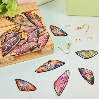 DIY Butterfly Earring Making Kit DIY-TA0005-06-1