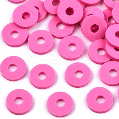 Handmade Polymer Clay Beads CLAY-Q251-4.0mm-57-1