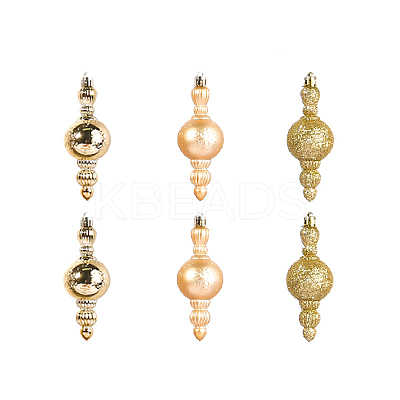Gourd Plastic Ornaments XMAS-PW0001-065B-02-1