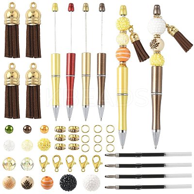 DIY Beadable Pen Making Kits DIY-FS0009-43-1