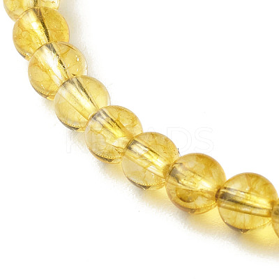Reiki Crystal Natural Mixed Stone Beads Bangle for Girl Women BJEW-JB06802-1