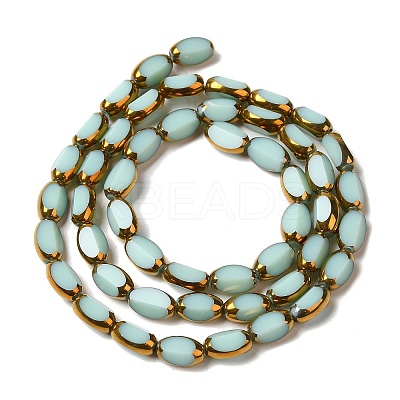 Electroplate Glass Beads Strands EGLA-P061-02A-11-1