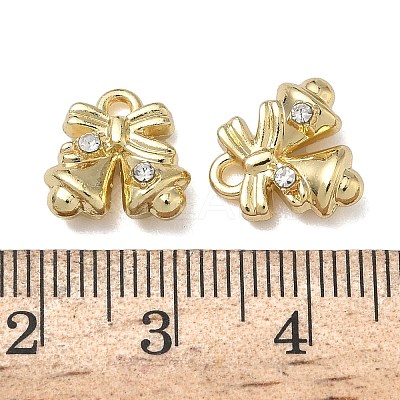 Christmas Alloy Crystal Rhinestone Pendants FIND-L026-01C-G-1