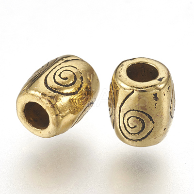 Tibetan Style Alloy Beads GLF10719Y-NF-1