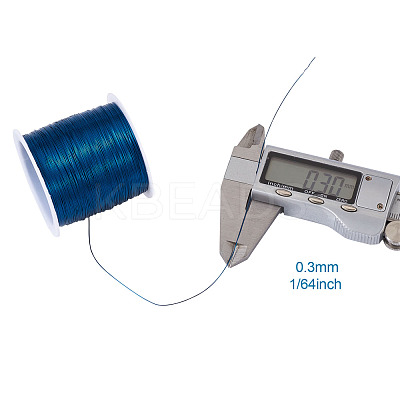 Round Copper Beading Wire for Jewelry Making YS-TAC0004-0.3mm-10-1