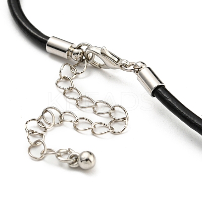 Alloy Pendant Necklaces LS-NJEW-K261-09A-AS-1