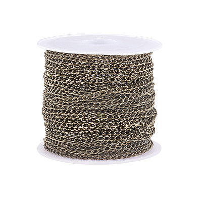 Brass Twisted Chains CHC-CJ0001-24AB-1