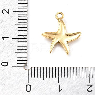 304 Stainless Steel Pendants STAS-I327-05G-1