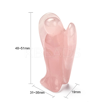 Natural Rose Quartz Display Decorations G-O200-03F-1