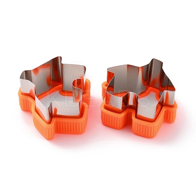 304 Stainless Steel Kennel Shaped Cookie Candy Food Cutters Molds DIY-I076-02P-1