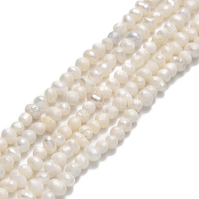 Natural Cultured Freshwater Pearl Beads Strands PEAR-F018-11-1