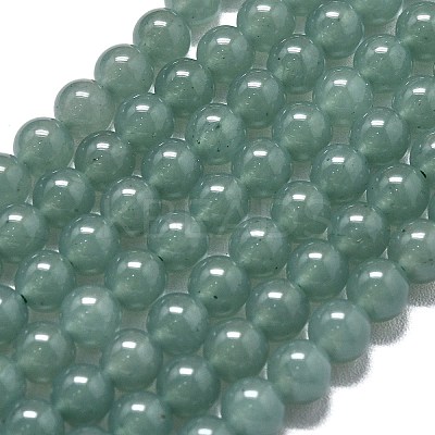 Natural Malaysia Jade Beads Strands G-L645-C01-6mm-04-1