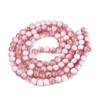 Crackle Glass Beads X1-GLAA-U001-8mm-13-1
