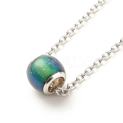 Mood Necklace NJEW-JN03809-1