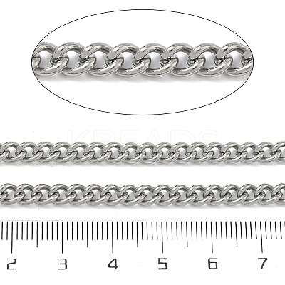 304 Stainless Steel Curb Chains CHS-B016C-P-1