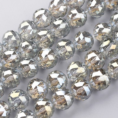 Electroplate Glass Bead Strands EGLA-J140-FR04-16mm-1