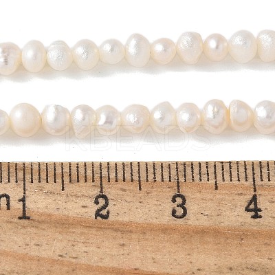 Natural Cultured Freshwater Pearl Beads Strands PEAR-I007-07L-01-1