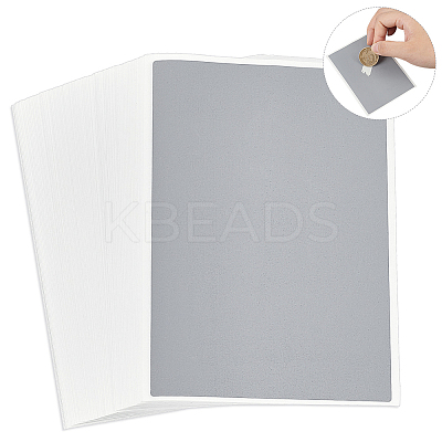 Paper Coated Scratch Off Film Password Sticker DIY-WH0496-67-1