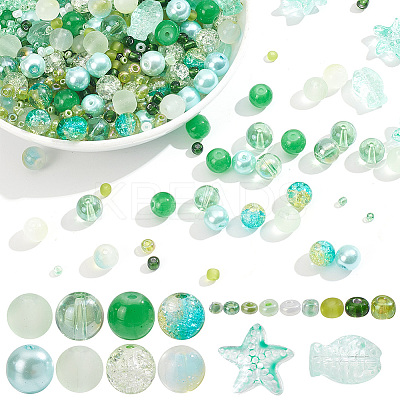 DIY Beads Jewelry Making Finding Kit DIY-AR0003-44A-1