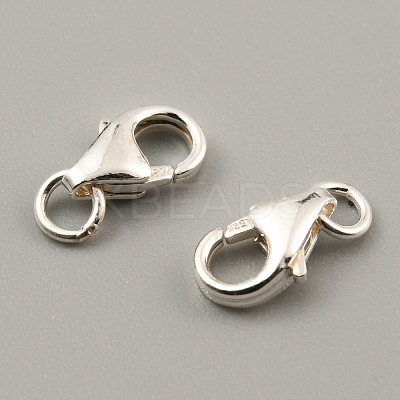 Sterling Silver Lobster Claw Clasp LS-STER-WH0008-12A-S-1