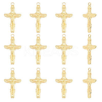 12Pcs Ion Plating(IP) 304 Stainless Steel Pendants STAS-UN0045-07-1