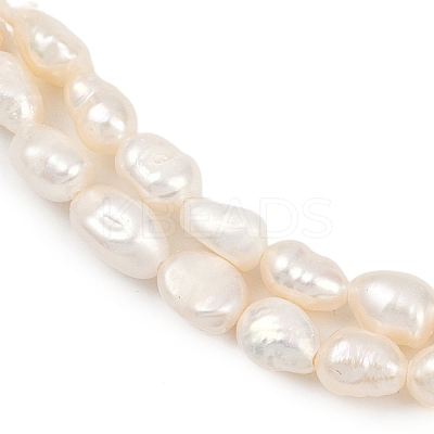 Natural Cultured Freshwater Pearl Beads Strands PEAR-P064-20G-02A-1