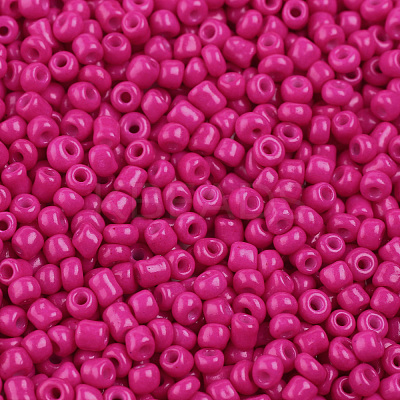 Baking Paint Glass Seed Beads SEED-S002-K24-1